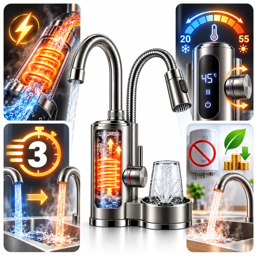 Úspora až 76 % s průtokovým ohřívačem ThermoTap