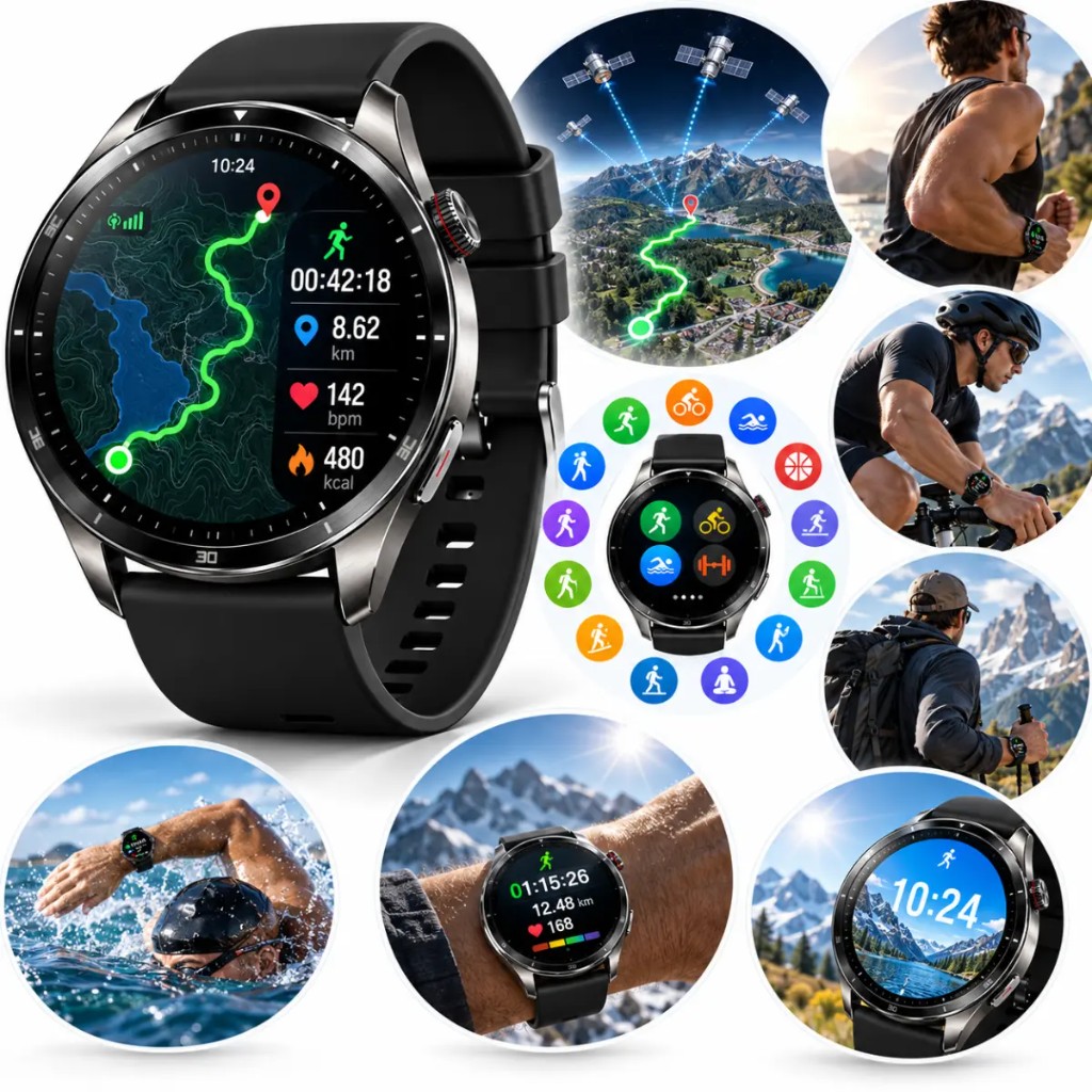 WatchEX™ confezione completa con orologio, cinturini e accessori